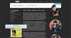 Desktop Screenshot of cliveharvey.net